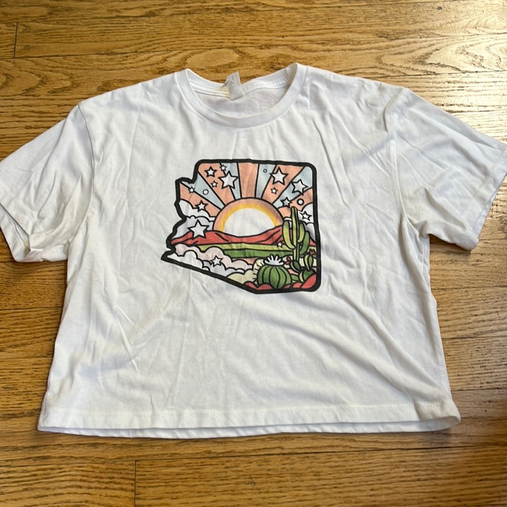White Arizona T-Shirt S